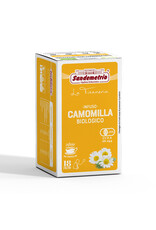 Sandemetrio SACHETS - CAMOMILLA (Infusion camomille) BIO - 18 filtres SANDEMETRIO