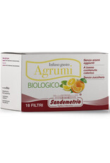 Sandemetrio THEEZAKJES - CITRUSINFUSIE (Agrumi) BIOLOGISCH - 18 theefilters SANDEMETRIO