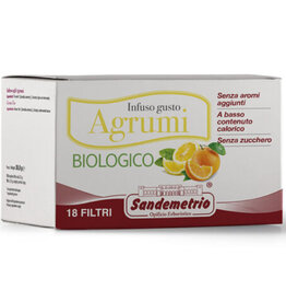 Sandemetrio THEEZAKJES - CITRUSINFUSIE (Agrumi) BIOLOGISCH - 18 theefilters SANDEMETRIO