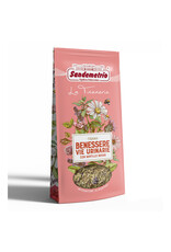 Sandemetrio Losse Thee - 100G - URINAIRE WELLNESS THEE MET RODE BOSBES (Tisana benessere vie urinarie mirtillo) BIOLOGISCH - SANDEMETRIO