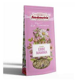 Sandemetrio Losse Thee - 100G - MOEDERKRUIDENTHEE (Tisana erbe mamma) BIOLOGISCH - SANDEMETRIO