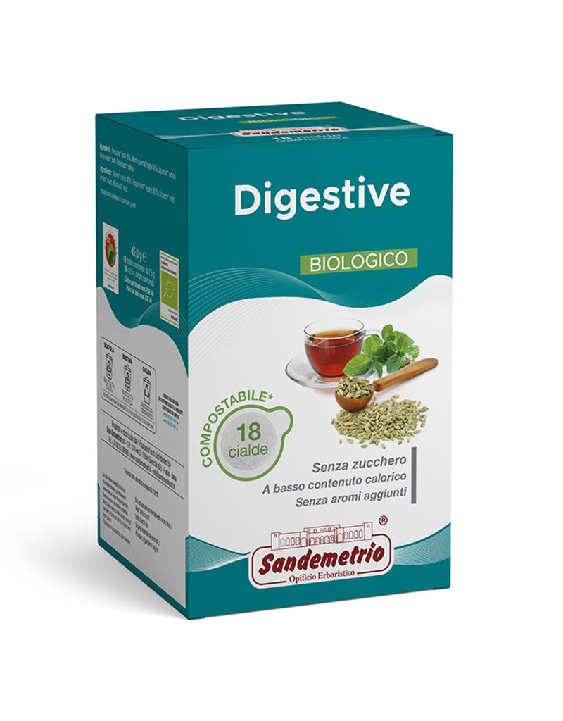 Sandemetrio ESE44 - SPIJSVERTERING (Digestive) BIOLOGISCH - 18 pads SANDEMETRIO