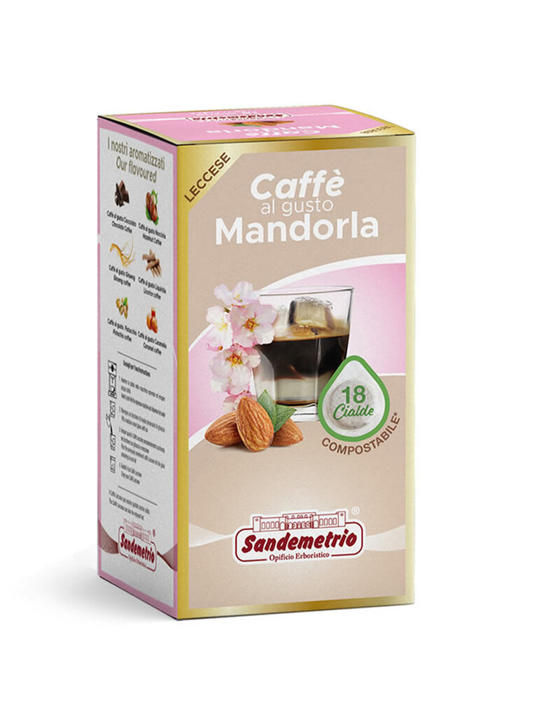 Sandemetrio ESE44 - AMANDEL KOFFIE (Caffè leccese) - 18 koffiepads SANDEMETRIO