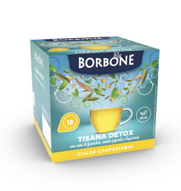 Caffè Borbone ESE44 - TISANA DETOX - 18 dosettes BORBONE