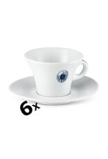 Caffè Borbone X6 CAPPUCCINOKOPJES (Wit) - BORBONE