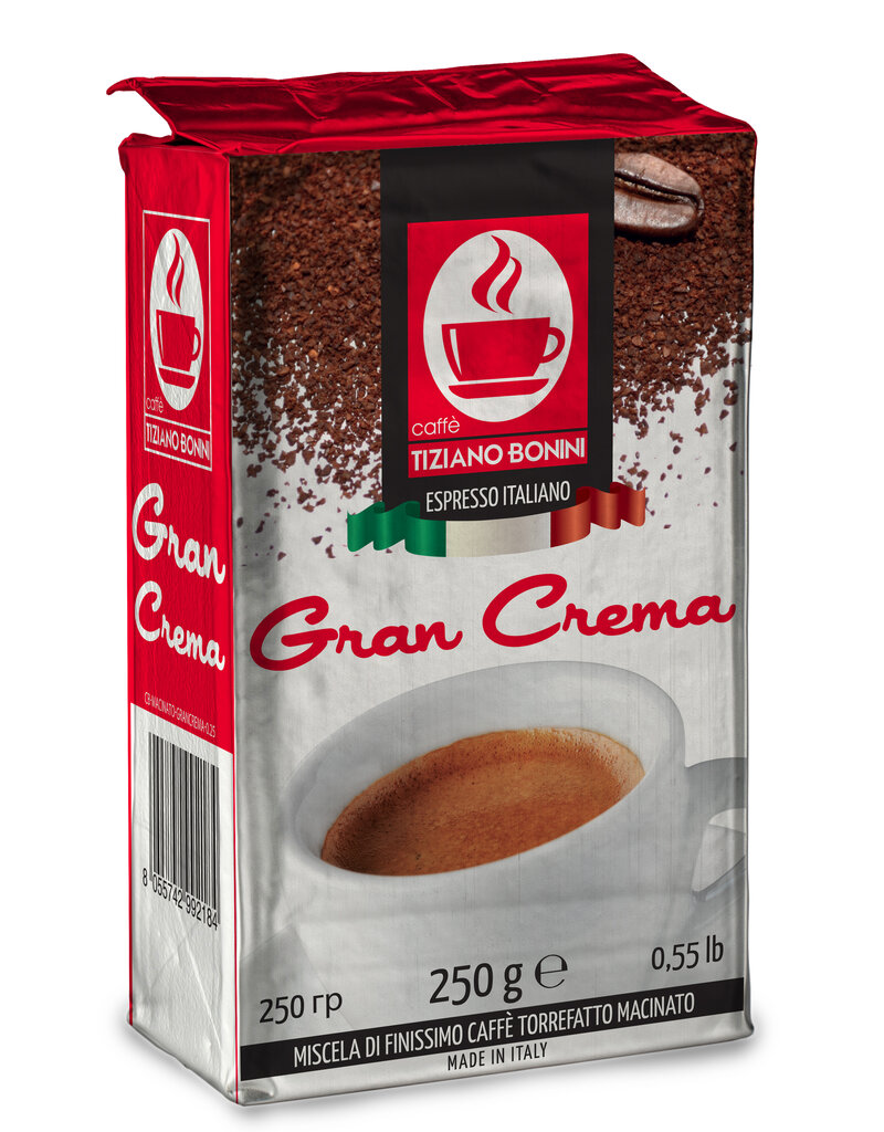 Caffè Bonini CAFÉ MOULU - 250g GRAN CREMA - BONINI