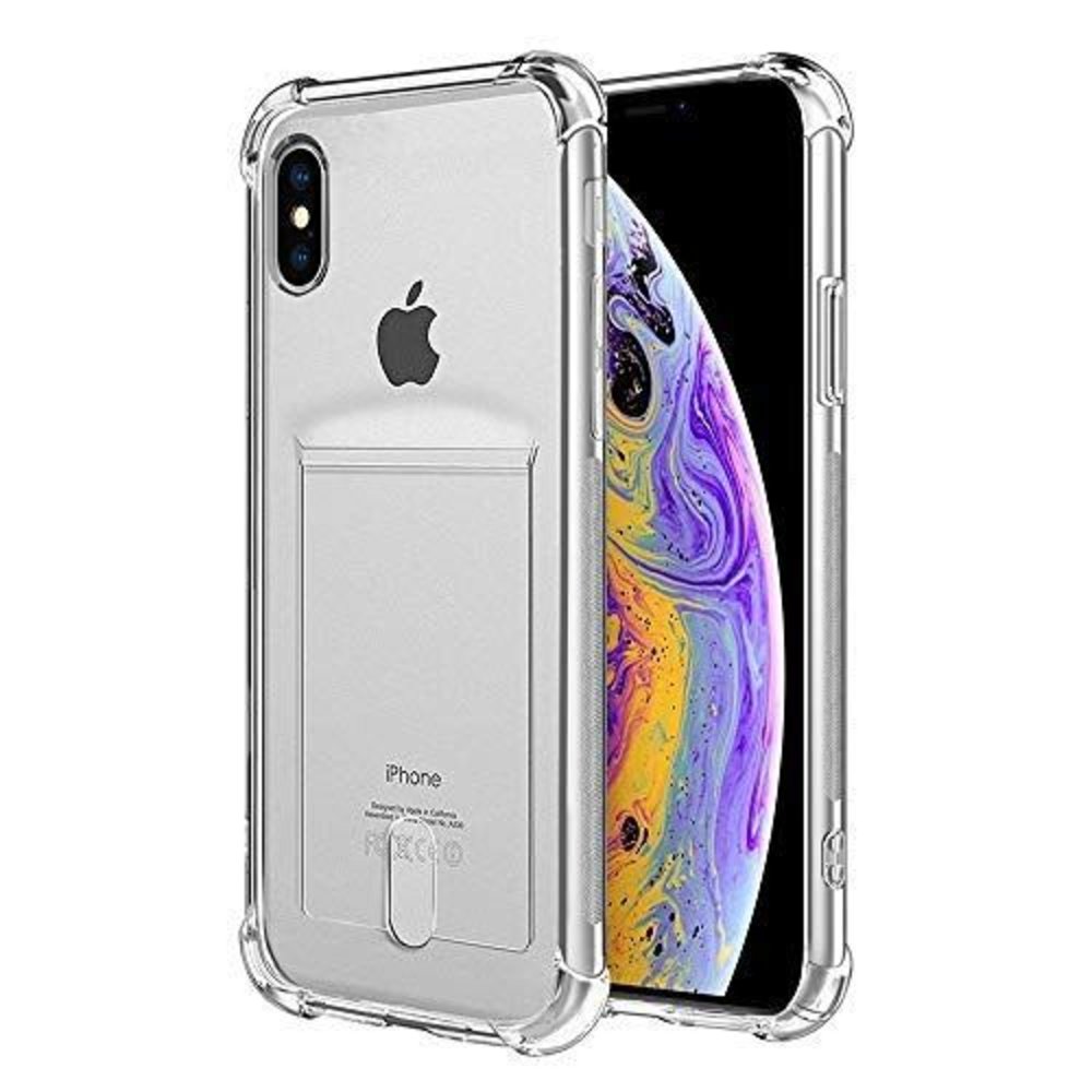 ShieldCase® ShieldCase Shock case met pashouder iPhone X / Xs ShieldCase® ShieldCase Shock case met pashouder iPhone X / Xs