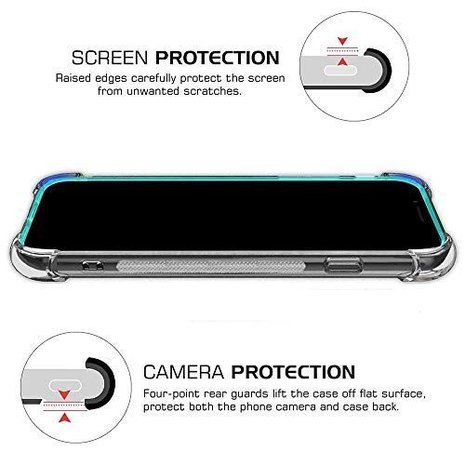 ShieldCase® ShieldCase Shock case met pashouder iPhone X / Xs ShieldCase® ShieldCase Shock case met pashouder iPhone X / Xs
