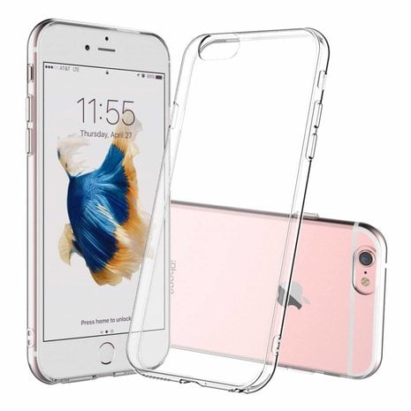 Definitie krant Prestatie Ultra thin transparant iPhone 6 / 6(s) case - Phone-Factory