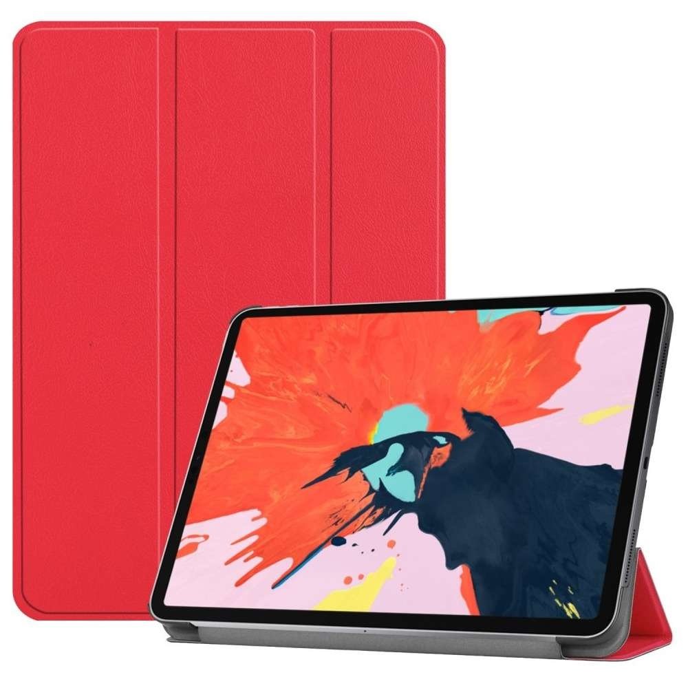 Just in Case Apple iPad Pro 12.9 2018 Smart Tri-Fold Case (Red)