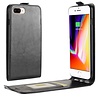 ShieldCase® ShieldCase Flipcase iPhone 8 / 7 zwart leer ShieldCase® ShieldCase Flipcase iPhone 8 / 7 zwart leer