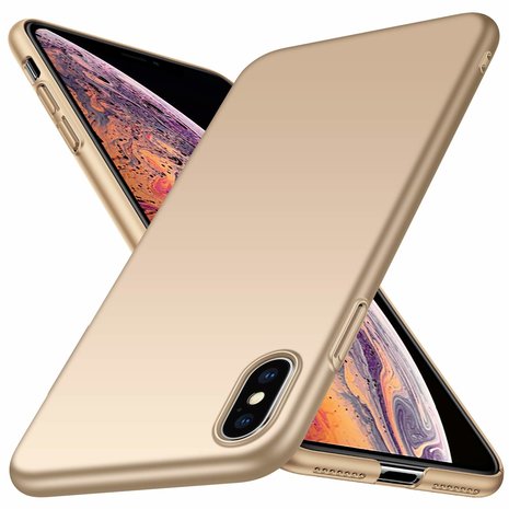 regiment kreupel Entertainment iPhone X / Xs ultra thin case (goud) - Phone-Factory