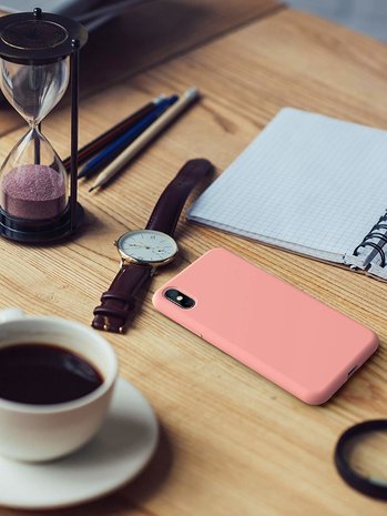 ShieldCase® Shieldcase Silicone case iPhone Xs Max (roze)