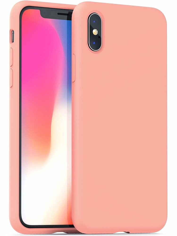 ShieldCase® Shieldcase Silicone case iPhone Xs Max (roze)