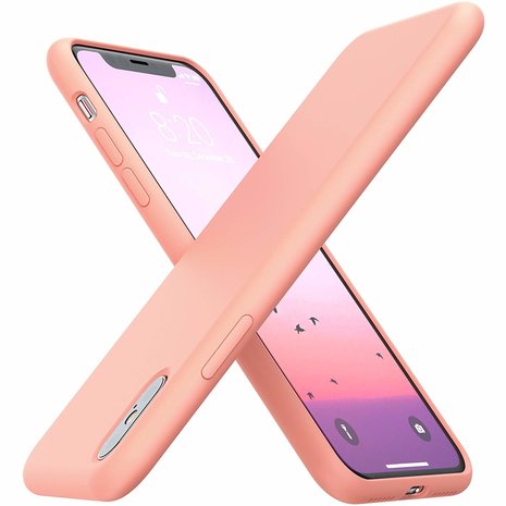 ShieldCase® Shieldcase Silicone case iPhone Xs Max (roze)