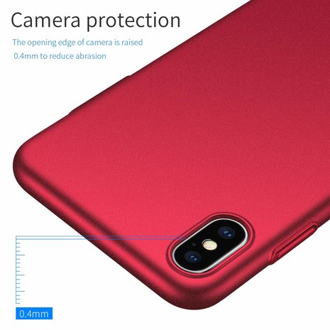ShieldCase® Shieldcase iPhone Xs Max ultra thin case (rood) ShieldCase® Shieldcase iPhone Xs Max ultra thin case (rood)