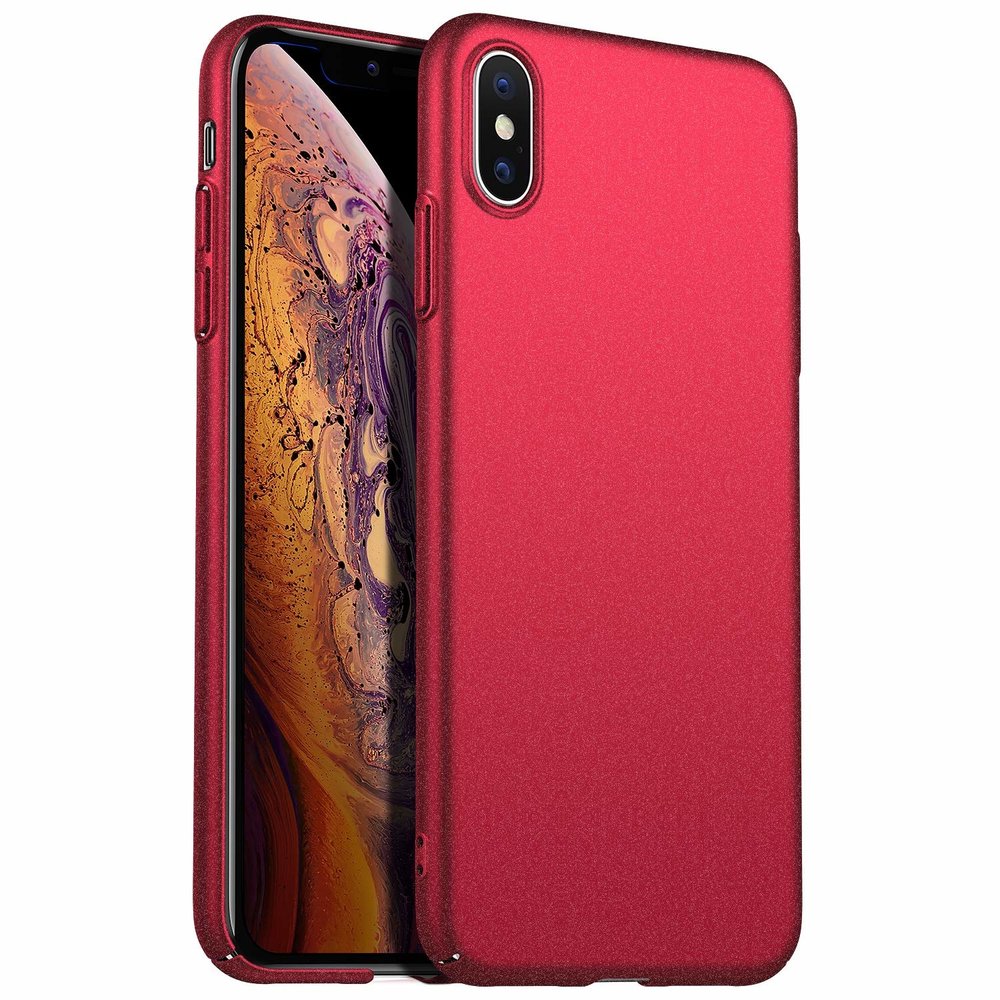 ShieldCase® Shieldcase iPhone Xs Max ultra thin case (rood) ShieldCase® Shieldcase iPhone Xs Max ultra thin case (rood)