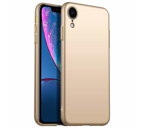 ShieldCase® Ultra thin iPhone Xr (met glass) case (goud) ShieldCase® Ultra thin iPhone Xr (met glass) case (goud)