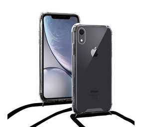 ShieldCase® Shock hoesje met zwart koord iPhone Xr (met glass) ShieldCase® Shock hoesje met zwart koord iPhone Xr (met glass)