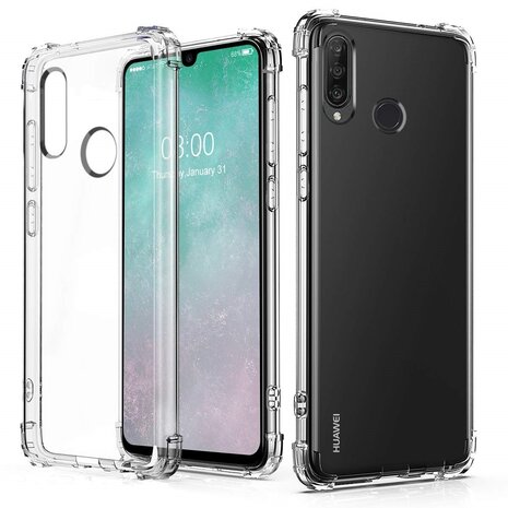 ShieldCase® ShieldCase Shock case Huawei P30 Lite + gratis glazen Screenprotector