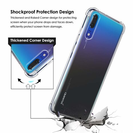 ShieldCase® ShieldCase Shock case Huawei P30 Lite + gratis glazen Screenprotector