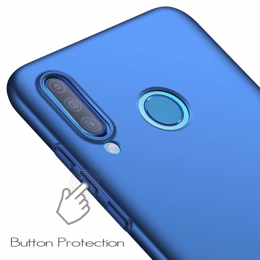 ShieldCase® ShieldCase Ultra thin Huawei P30 Lite case (blauw) + gratis glazen Screenprotector