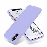 ShieldCase® Silicone case iPhone X / Xs (paars)