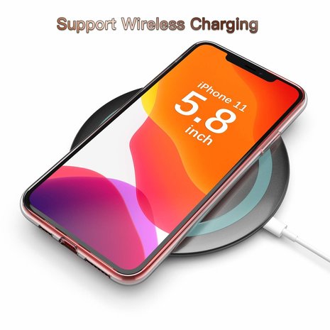 ShieldCase® ShieldCase Ultra thin silicone hoesje iPhone 11 Pro (transparant)