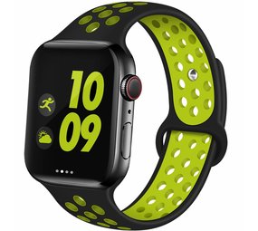 Apple Watch sport+ band (zwart/geel) Apple Watch sport+ band (zwart/geel)