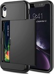 ShieldCase® Shieldcase Kaarthouder case met slide iPhone Xr (zwart)