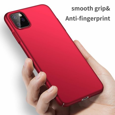 ShieldCase® ShieldCase Ultra thin case iPhone 11 Pro Max (rood) ShieldCase® ShieldCase Ultra thin case iPhone 11 Pro Max (rood)