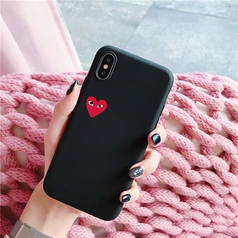 duim Verlichten Onderdrukken Play heart hoesje iPhone X / Xs - Phone-Factory