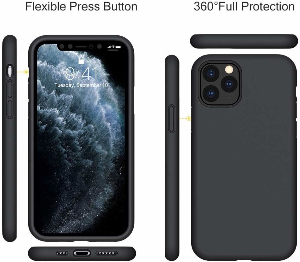 ShieldCase® ShieldCase Silicone case iPhone 11 Pro (zwart)