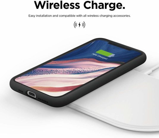 ShieldCase® ShieldCase Silicone case iPhone 11 Pro (zwart)