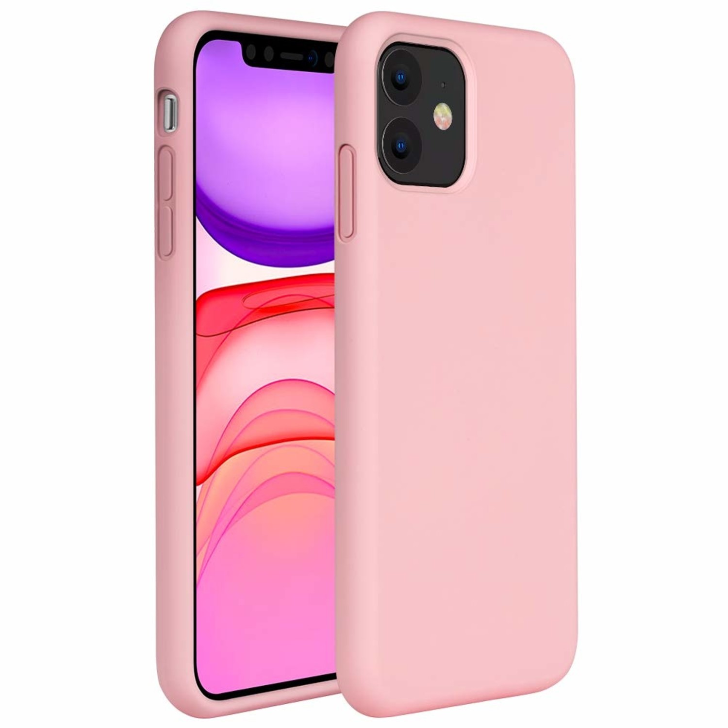 Iphone 11 on sale pink case