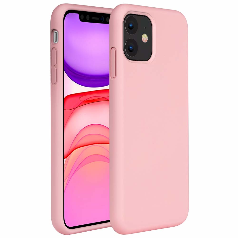 Silicone case iPhone 11 (roze) PhoneFactory