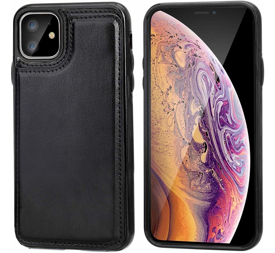 ShieldCase iPhone 11 wallet case (zwart)