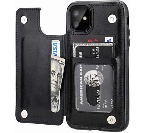 ShieldCase® ShieldCase iPhone 11 wallet case (zwart)