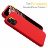 ShieldCase® Silicone case iPhone 11 Pro (rood) met draadloze oplader