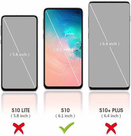 ShieldCase® Shieldcase Silicone case Samsung Galaxy S10 (paars)