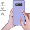 ShieldCase® Shieldcase Silicone case Samsung Galaxy S10 (paars)