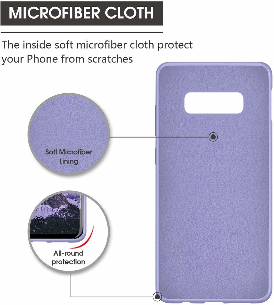 ShieldCase® Shieldcase Silicone case Samsung Galaxy S10e (paars)