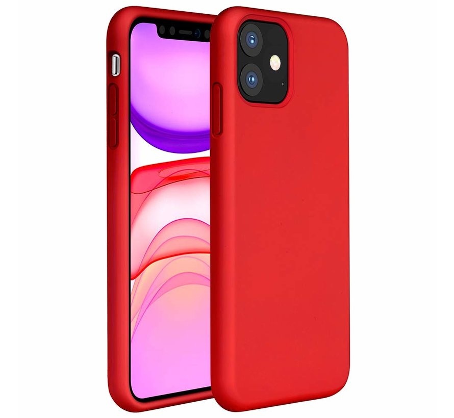 Rode Silcione case iPhone 11