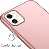 ShieldCase® ShieldCase Ultra thin case iPhone 11  (roze) +  Glazen Screenprotector