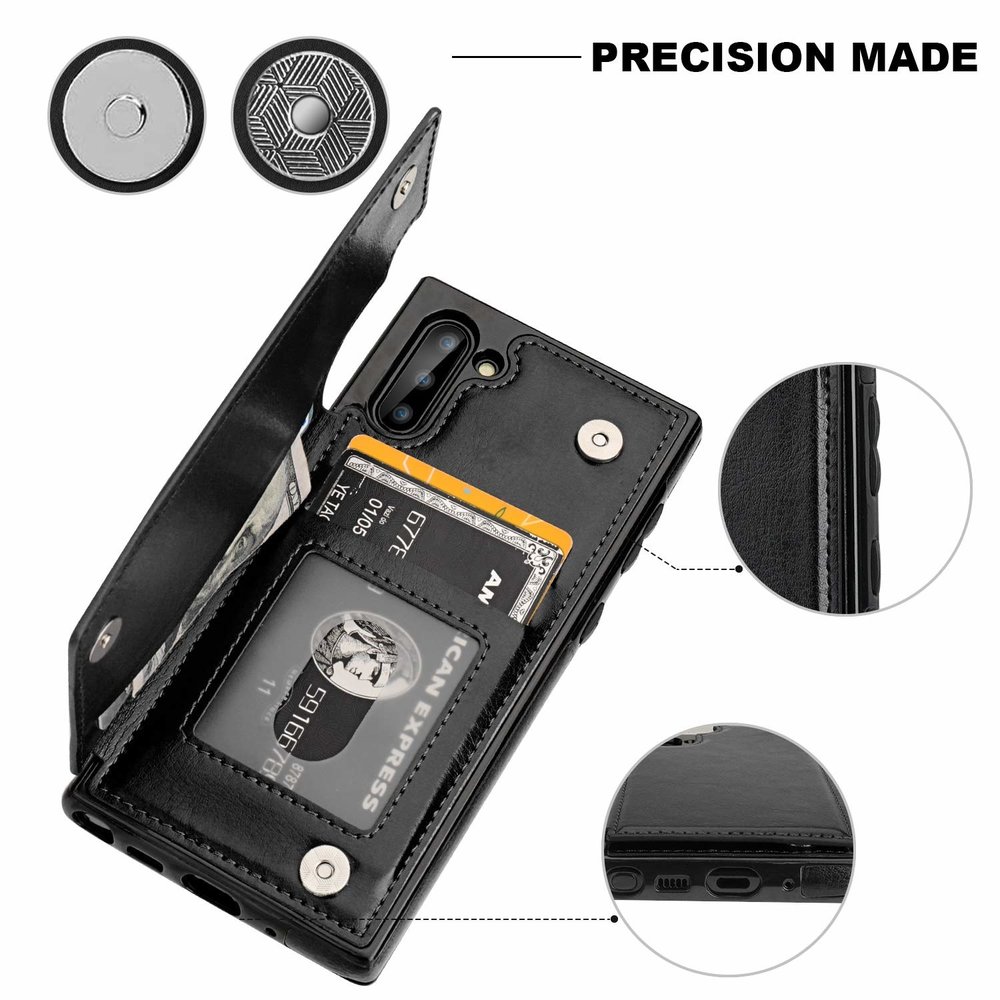 ShieldCase® ShieldCase Wallet Case Samsung Galaxy Note 10 Plus (zwart) ShieldCase® ShieldCase Wallet Case Samsung Galaxy Note 10 Plus (zwart)