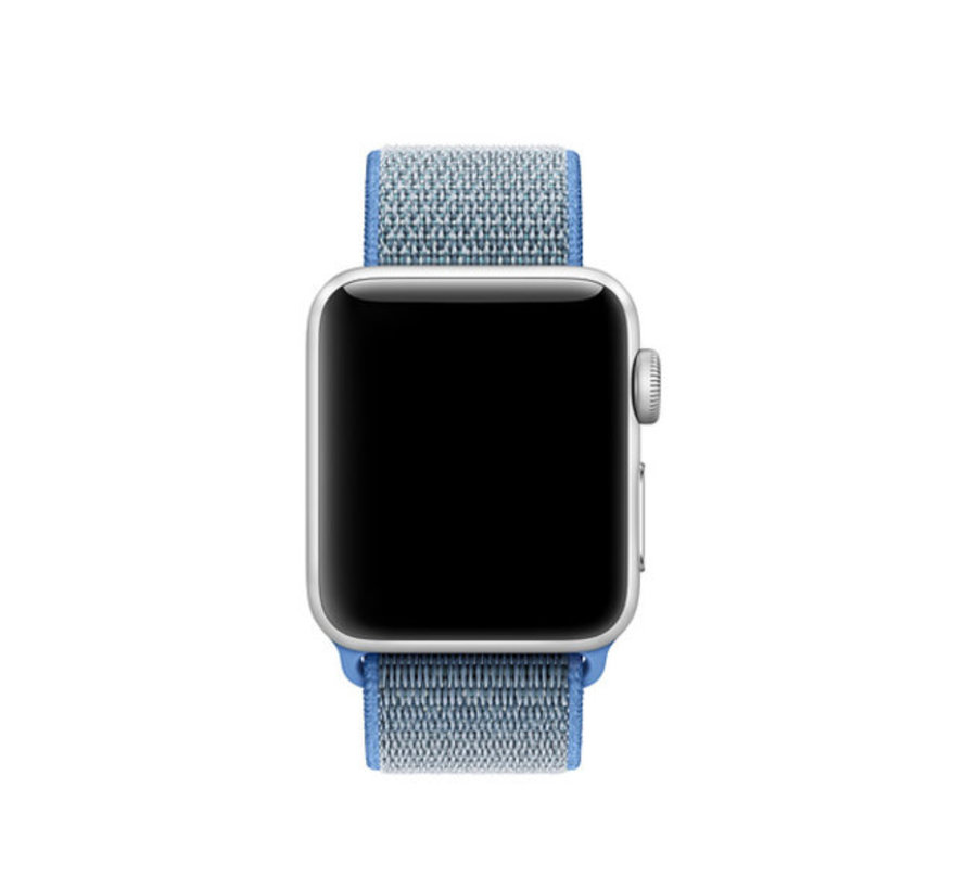 Apple Watch nylon band (blauw)