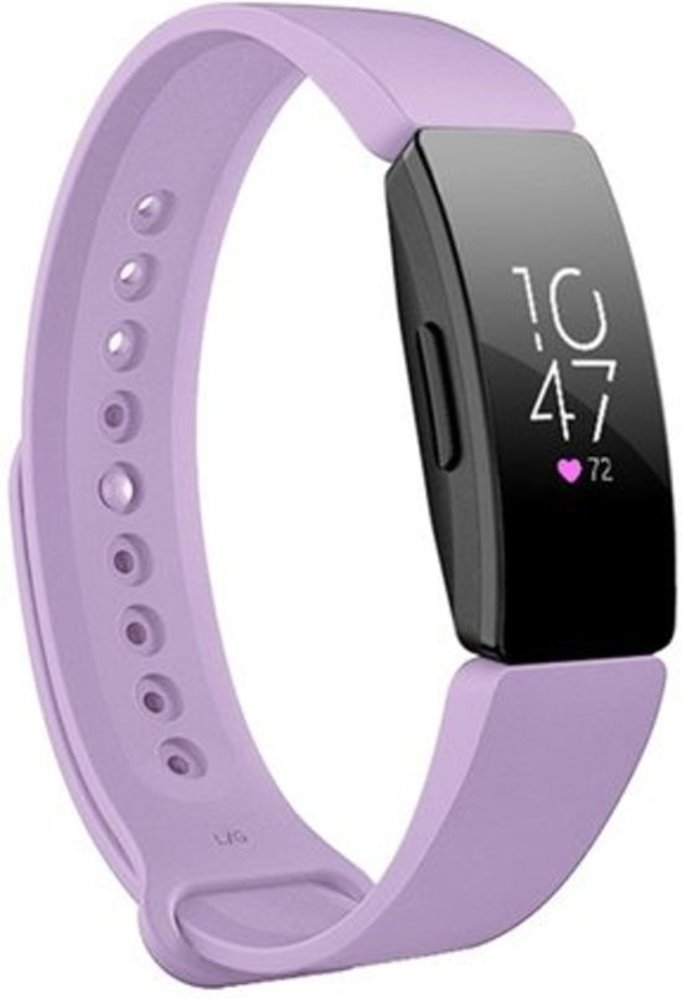 Fitbit Inspire silicone band lila