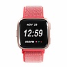 Fitbit Versa nylon bandje (knalroze) Fitbit Versa nylon bandje (knalroze)