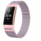 Fitbit Charge 3 nylon bandje (roze)
