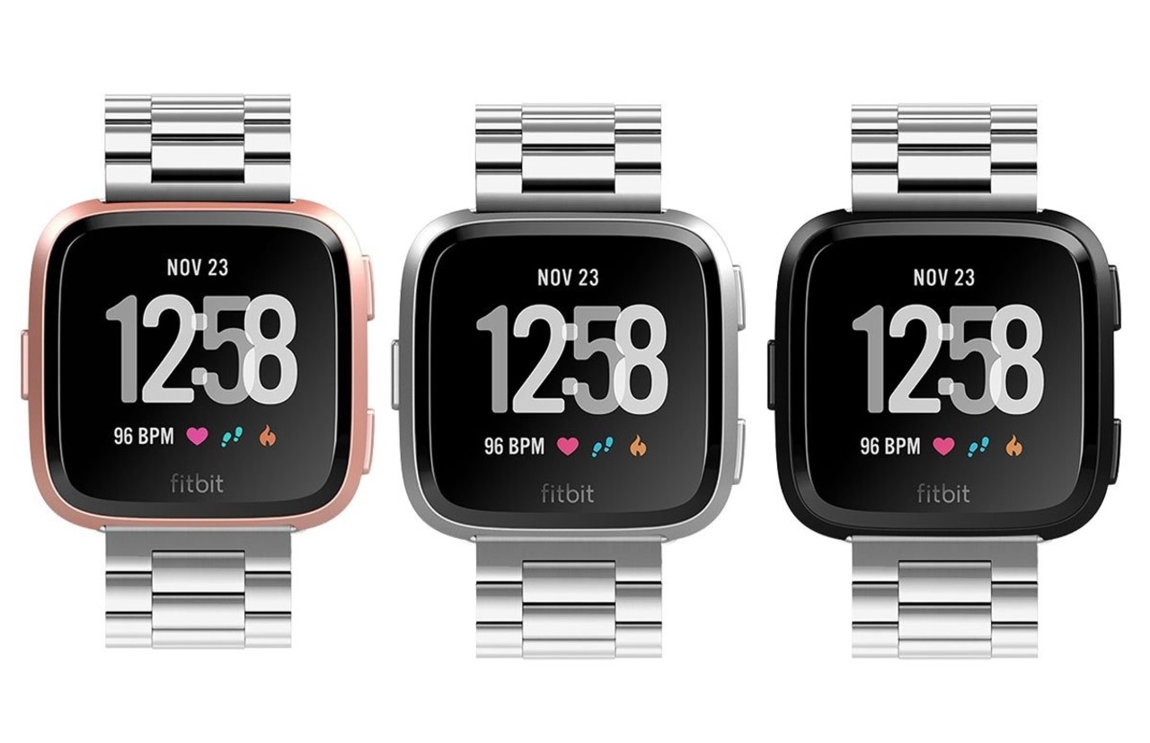 Fitbit Versa stalen bandje (zilver) Fitbit Versa stalen bandje (zilver)
